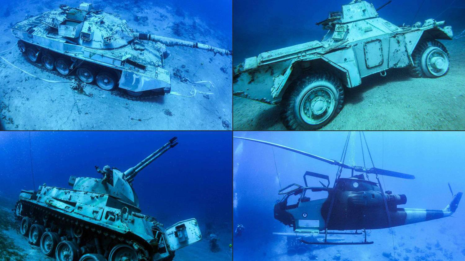إنشاء أول متحف عسكري تحت الماء في العقبة