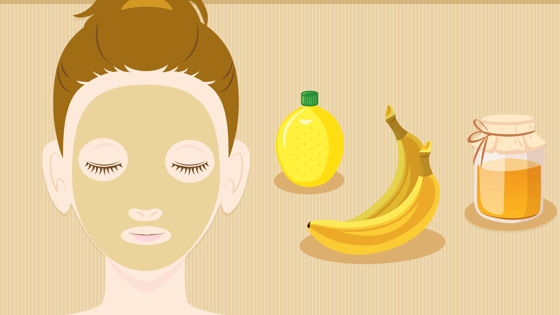 خلطات طبيعية من الموز لتفتيح وشد البشرة - صور